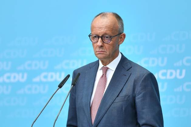Berlin, Germany, September 21, 2026 Konrad Adenauer House Press conference at the CDU federal headquarters following state elections in Mecklenburg-Western Pomerania and Berlin Federal Chancellor Friedrich Merz, CDU Copyright: xdtsxNachrichtenagenturx dts_135837
