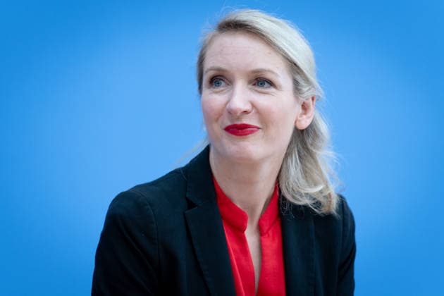 Federal Press Conference, The Left Berlin, BPK, The Left, Elections, Mecklenburg-Western Pomerania, Ines Schwerdtner, Chairwoman Berlin Berlin GER