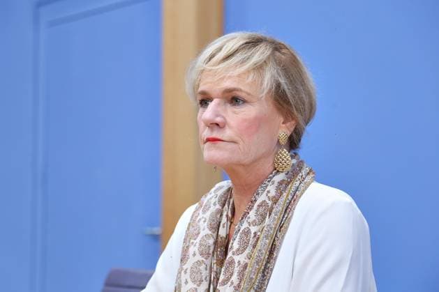 Berlin, Germany, September 21, 2026 Federal Press Conference The Left: Impact of the State Elections in Berlin and Mecklenburg-Western Pomerania on Federal Policy Simone Oldenburg, The Left’s lead candidate in Mecklenburg-Western Pomerania Copyright: xdtsxNachrichtenagenturx dts_135807