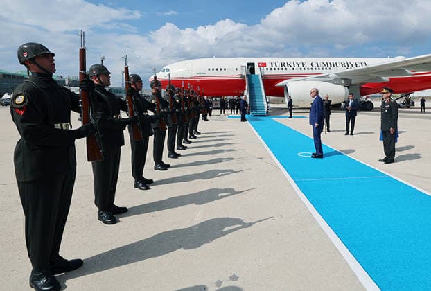 Turkish President Erdo?an Arrives in New York for UN General Assembly Turkish President Recep Tayyip Erdo?an arrives in New York City, United States, on September 20, 2026, to attend the 81st session of the United Nations General Assembly and hold a series of meetings on the sidelines. Photo by Turkish presidency apaimages Istanbul Istanbul Turkey 210926_US_TPO_00(2) Copyright: xapaimagesxTurkishxpresidencyx xapaimagesx