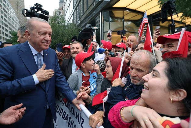 Turkish President Erdo?an Arrives in New York for UN General Assembly Turkish President Recep Tayyip Erdo?an arrives in New York City, United States, on September 20, 2026, to attend the 81st session of the United Nations General Assembly and hold a series of meetings on the sidelines. Photo by Turkish presidency apaimages Istanbul Istanbul Turkey 210926_US_TPO_00(5) Copyright: xapaimagesxTurkishxpresidencyx xapaimagesx