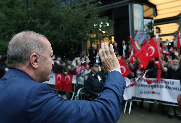 Turkish President Erdo?an Arrives in New York for UN General Assembly Turkish President Recep Tayyip Erdo?an arrives in New York City, United States, on September 20, 2026, to attend the 81st session of the United Nations General Assembly and hold a series of meetings on the sidelines. Photo by Turkish presidency apaimages Istanbul Istanbul Turkey 210926_US_TPO_00(6) Copyright: xapaimagesxTurkishxpresidencyx xapaimagesx