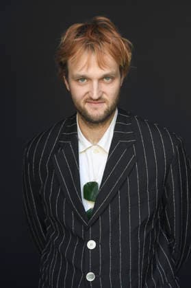 Jan Bülow at an exclusive photo shoot with the cast of the feature film *Die Gäste* at the 74th San Sebastián International Film Festival (Festival Internacional de Cine de San Sebastián) at the Hotel Maria Cristina in San Sebastián, September 21, 2026 Foto:xC.xNiehausx xFuturexImagex gaeste_6914