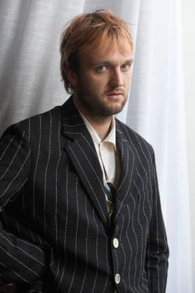 Jan Bülow at an exclusive photo shoot with the cast of the feature film *Die Gäste* at the 74th San Sebastián International Film Festival (Festival Internacional de Cine de San Sebastián) at the Hotel Maria Cristina in San Sebastián, September 21, 2026 Foto:xC.xNiehausx xFuturexImagex gaeste_6925