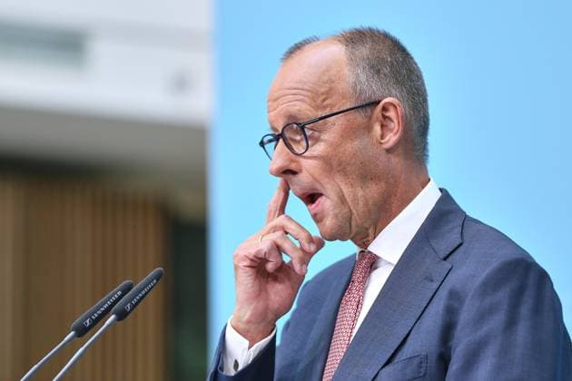 Berlin, Germany, September 21, 2026 Konrad Adenauer House Press conference at the CDU federal headquarters following state elections in Mecklenburg-Western Pomerania and Berlin Chancellor Friedrich Merz, CDU Copyright: xdtsxNachrichtenagenturx dts_135849