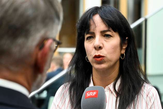 ABB BPK Elif Eralp, mayoral candidate in Berlin for the party Die Linke Topic: Die Linke—Impact of the state elections in Berlin and Mecklenburg-Western Pomerania on federal politics Statement at the BPK Federal Press Conference on September 21, 2026, in Berlin, Berlin, Germany