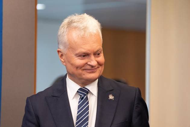 September 21, 2026, Bronx, New York, USA: Gitanas Nauseda, President, Republic of Lithuania as he along with Edgars Rinkevics, President, Republic of Latvia and Alar Karis, President, Republic of Estonia meets UN Secretary-General Antonio Guterres at UN Headquarters in New York, NY on September 21, 2026. Bronx USA - ZUMAr339 20260921_znp_r339_006 Copyright: xLevxRadinx