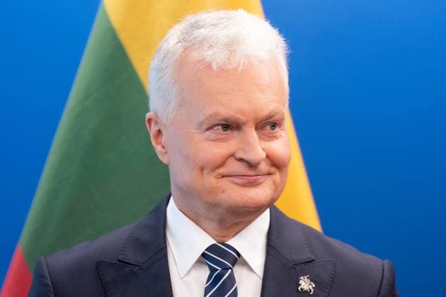 September 21, 2026, Bronx, New York, USA: Gitanas Nauseda, President, Republic of Lithuania as he along with Edgars Rinkevics, President, Republic of Latvia and Alar Karis, President, Republic of Estonia meets UN Secretary-General Antonio Guterres at UN Headquarters in New York, NY on September 21, 2026. Bronx USA - ZUMAr339 20260921_znp_r339_014 Copyright: xLevxRadinx