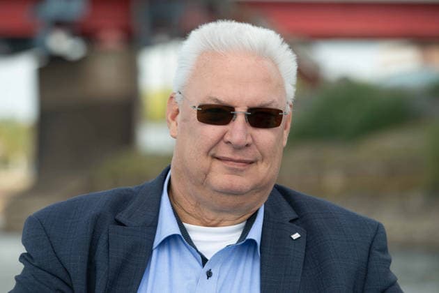 Frank BOERNER, Börner, SPD, Member of the North Rhine-Westphalia State Parliament, portrait, cropped single image, single subject, Jochen OTT, SPD caucus leader in the North Rhine-Westphalia State Parliament, leading candidate for the 2027 state election, visits Duisport Duisburger Hafen AG and learns about the role o