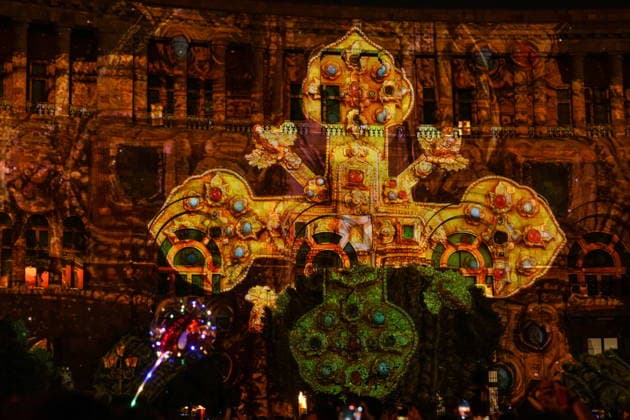 ARMENIA, YEREVAN - SEPTEMBER 21, 2026: A celebration marks 35 years of Armenia s Independence in Republic Square on Independence Day. Alexander Patrin TASS  98106864