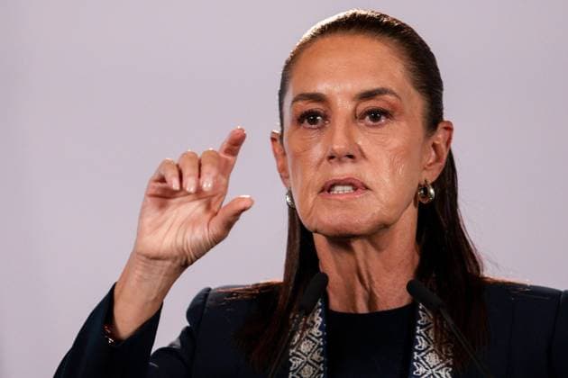 September 21, 2026: TO-45181- Ciudad de M& xe9;xico. 2026-09 -21. Claudia Sheinbaum Pardo, President of Mexico, during the daily morning press conference in the Treasury Room of the National Palace in Mexico City. Among the relevant topics discussed were Alejandro God& xcd;nez Clasos.com.mx - ZUMAcs4_ 20260921_faa_cs4_030 Copyright: xAlejandroxGod& Xed;Nezx