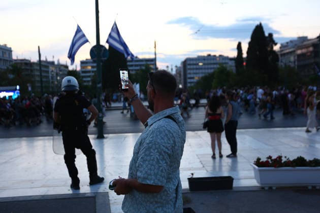 September 21, 2026, Athens, Attica, GREECE: People take part in a march marking eight years since the killing of Greek LGBTQ+ activist Zak Kostopoulos, also known by his drag persona Zackie Oh. The demonstration, organized by Justice for Zak Zackie, began on Gladstonos Street, where Kostopoulos was fatally attacked in 2018. Athens GREECE  - ZUMAx103 20260921_zip_x103_005 Copyright: xHarrisxXanthopoulosx