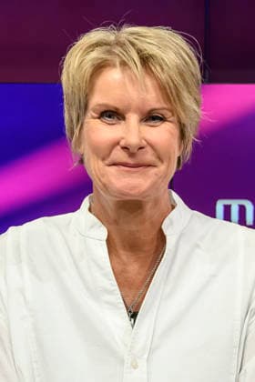 In the photo, from left: Susanne Gaschke, NZZ; GER; Berlin; studio; guest on Maischberger ; political talk show; TV; program; with host Sandra Maischberger; Das Erste; from Studio 20 in Adlershof, September 21, 2026, Copyright: HMBxMedia UwexKoch