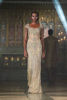 Rocky Star LFW SS27 Catwalk Show Model Walks the Rocky Star LFW SS27 show on the 17,09,2026 at St John s Hyde Park Hyde Park Crescent London W2 2Q, Credit:JIMMY JAMES Avalon UK, London  Copyright: xJIMMYxJAMESx xAvalonx 1137114287