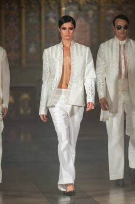 Varoin Marwah - Monarch LFW SS27 Catwalk Show Model Walks the Varoin Marwah - Monarch LFW SS27 show on the 17,09,2026 at St John s Hyde Park Hyde Park Crescent London W2 2QD, Credit:JIMMY JAMES Avalon UK, London  Copyright: xJIMMYxJAMESx xAvalonx 1137120596