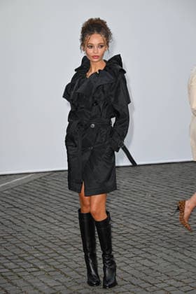 Celebrity guests arrive at the Burberry catwalk show as part of London Fashion Week, held at Chelsea College of Arts, London Featuring: Nico Parker Where: London, United Kingdom When: 21 Sep 2026 Credit: Cover Images EDITORIAL USE ONLY. NOT FOR USE BY NEWSPAPERS BASED IN THE UK. Copyright: xx coverimg56042723