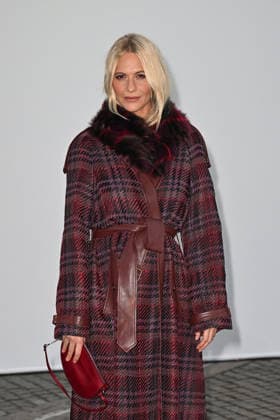 Celebrity guests arrive at the Burberry catwalk show as part of London Fashion Week, held at Chelsea College of Arts, London Featuring: Poppy Delevingne Where: London, United Kingdom When: 21 Sep 2026 Credit: Cover Images EDITORIAL USE ONLY. NOT FOR USE BY NEWSPAPERS BASED IN THE UK. Copyright: xx coverimg56042731