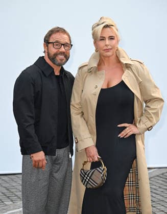 Celebrity guests arrive at the Burberry catwalk show as part of London Fashion Week, held at Chelsea College of Arts, London Featuring: Stephen Graham, Hannah Walters Where: London, United Kingdom When: 21 Sep 2026 Credit: Cover Images EDITORIAL USE ONLY. NOT FOR USE BY NEWSPAPERS BASED IN THE UK. Copyright: xx coverimg56042686