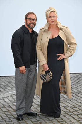 Celebrity guests arrive at the Burberry catwalk show as part of London Fashion Week, held at Chelsea College of Arts, London Featuring: Stephen Graham, Hannah Walters Where: London, United Kingdom When: 21 Sep 2026 Credit: Cover Images EDITORIAL USE ONLY. NOT FOR USE BY NEWSPAPERS BASED IN THE UK. Copyright: xx coverimg56042687