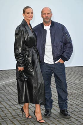 Celebrity guests arrive at the Burberry catwalk show as part of London Fashion Week, held at Chelsea College of Arts, London Featuring: Rosie Huntington-Whiteley, Jason Statham Where: London, United Kingdom When: 21 Sep 2026 Credit: Cover Images EDITORIAL USE ONLY. NOT FOR USE BY NEWSPAPERS BASED IN THE UK. Copyright: xx coverimg56042703