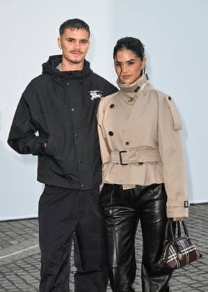 Celebrity guests arrive at the Burberry catwalk show as part of London Fashion Week, held at Chelsea College of Arts, London Featuring: Romeo Beckham, Kim Turnbull Where: London, United Kingdom When: 21 Sep 2026 Credit: Cover Images EDITORIAL USE ONLY. NOT FOR USE BY NEWSPAPERS BASED IN THE UK. Copyright: xx coverimg56042704
