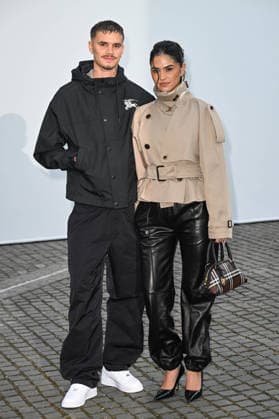 Celebrity guests arrive at the Burberry catwalk show as part of London Fashion Week, held at Chelsea College of Arts, London Featuring: Romeo Beckham, Kim Turnbull Where: London, United Kingdom When: 21 Sep 2026 Credit: Cover Images EDITORIAL USE ONLY. NOT FOR USE BY NEWSPAPERS BASED IN THE UK. Copyright: xx coverimg56042705