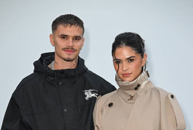 Celebrity guests arrive at the Burberry catwalk show as part of London Fashion Week, held at Chelsea College of Arts, London Featuring: Romeo Beckham, Kim Turnbull Where: London, United Kingdom When: 21 Sep 2026 Credit: Cover Images EDITORIAL USE ONLY. NOT FOR USE BY NEWSPAPERS BASED IN THE UK. Copyright: xx coverimg56042706