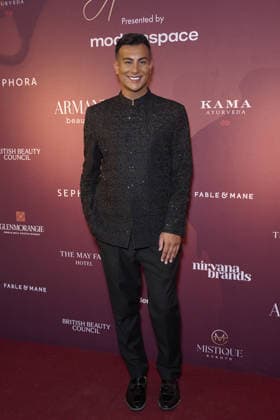 South Asian Beauty Collective Awards held at the Mayfair Hotel Featuring: Junaid Where: London, United Kingdom When: 21 Sep 2026 Credit: Alan West Cover Images EDITORIAL USE ONLY. NOT FOR USE BY NEWSPAPERS BASED IN THE UK. Copyright: xx coverimg56042902