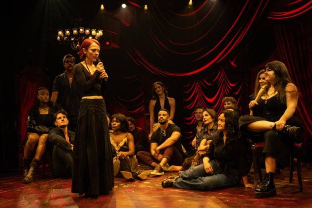 September 21, 2026, Bronx, New York, USA: Sophia Anne Caruso performs one of the songs during press event for new musical Memoirs of Amorous Gentlemen by Duncan Sheik at The Night Egg at Culture Club in New York, NY on September 21, 2026. Bronx USA - ZUMAr339 20260921_znp_r339_027 Copyright: xLevxRadinx