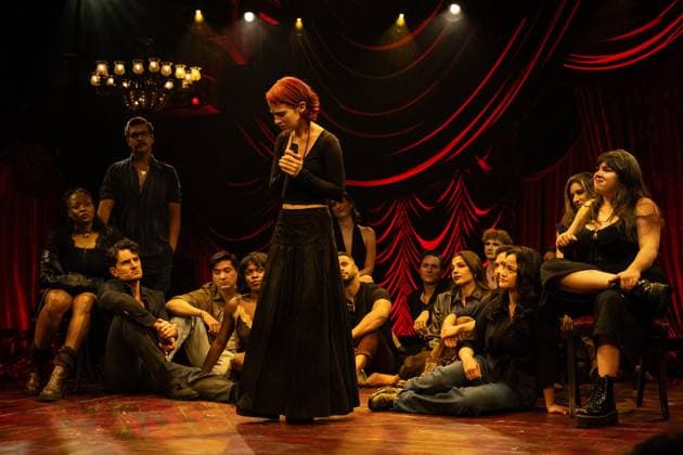 September 21, 2026, Bronx, New York, USA: Sophia Anne Caruso performs one of the songs during press event for new musical Memoirs of Amorous Gentlemen by Duncan Sheik at The Night Egg at Culture Club in New York, NY on September 21, 2026. Bronx USA - ZUMAr339 20260921_znp_r339_031 Copyright: xLevxRadinx