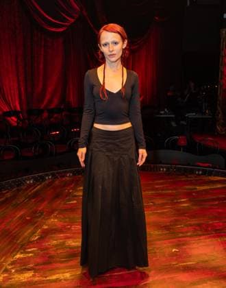 September 21, 2026, Bronx, New York, USA: Sophia Anne Caruso poses during press event for new musical Memoirs of Amorous Gentlemen by Duncan Sheik at The Night Egg at Culture Club in New York, NY on September 21, 2026. Bronx USA - ZUMAr339 20260921_znp_r339_040 Copyright: xLevxRadinx