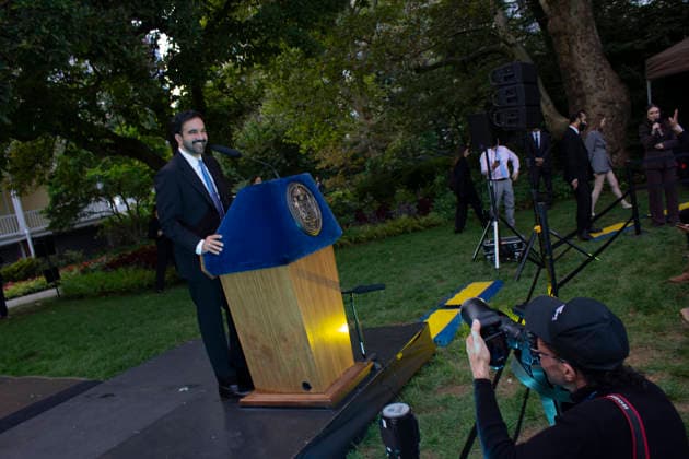 September 21, 2026, New York, New York, USA: Mayor Zohran MAMDANI press conference at Gracie Mansion. New York USA - ZUMAm57_ 20260921_zaf_m57_018 Copyright: xJohnxMarshallxMantelx