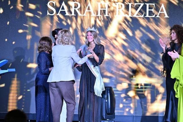 IPA88816443 - Santa Severa. Miss Italy 2026 Pageant. Pictured: Patrizia Mirigliani, Giulia Salemi, and Sarah Rizea  Copyright: xMaurizioxD Avanzox xMaurizioxDxAvanzox IPA88816443