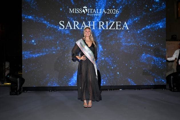 IPA88816541 - Santa Severa. Miss Italy 2026 Pageant. Pictured: Sarah Rizea  Copyright: xMaurizioxD Avanzox xMaurizioxDxAvanzox IPA88816541