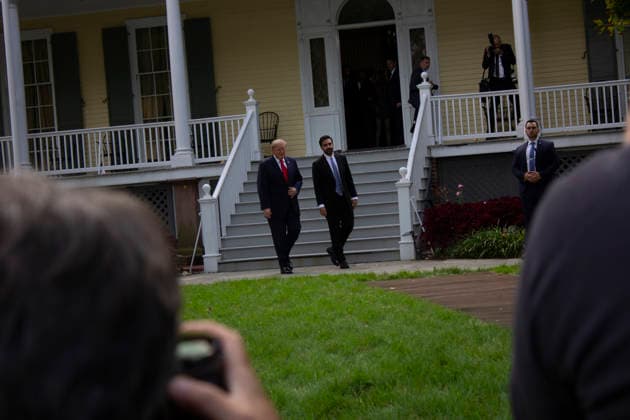 September 21, 2026, New York, New York, USA: Pres. Donald TRUMP meets Mayor Zohran MAMDANI at Gracie Mansion. New York USA - ZUMAm57_ 20260921_zaf_m57_024 Copyright: xJohnxMarshallxMantelx