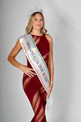 IPA88816996 - Santa Severa: Miss Italy 2026. Sarah Rizea. Pictured: Sarah Rizea  Copyright: xMaurizioxD Avanzox xMaurizioxDxAvanzox IPA88816996