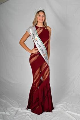 IPA88817018 - Santa Severa: Miss Italy 2026. Sarah Rizea. Pictured: Sarah Rizea. Sarah Rizea  Copyright: xMaurizioxD Avanzox xMaurizioxDxAvanzox IPA88817018