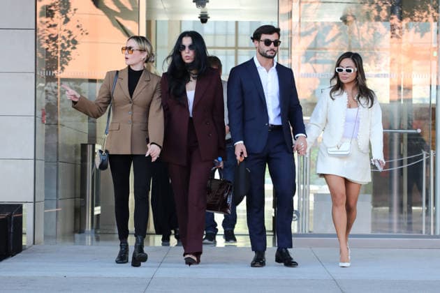 Internet personality Iris Au has no comments as she and boyfriend Davide Sanclimenti of ˜Love Island™ fame depart Federal Courthouse after Lau was sentenced to 18 months for Tax Evasion ** VIDEO AVAILABLE PLEASE CONTACT photodesk@instarimages.com TO RECEIVE** Featuring: Alli Stavro, Iris Au, Davide Sanclimenti Where: Los Angeles, Caifornia, United States When: 21 Sep 2026 Credit: H2Y INSTARimages EDITORIAL USE ONLY. NOT FOR USE BY NEWSPAPERS BASED IN THE UK. Copyright: xx instar56043023