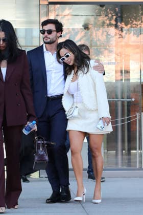 Internet personality Iris Au has no comments as she and boyfriend Davide Sanclimenti of ˜Love Island™ fame depart Federal Courthouse after Lau was sentenced to 18 months for Tax Evasion ** VIDEO AVAILABLE PLEASE CONTACT photodesk@instarimages.com TO RECEIVE** Featuring: Alli Stavro, Iris Au, Davide Sanclimenti Where: Los Angeles, Caifornia, United States When: 21 Sep 2026 Credit: H2Y INSTARimages EDITORIAL USE ONLY. NOT FOR USE BY NEWSPAPERS BASED IN THE UK. Copyright: xx instar56043027