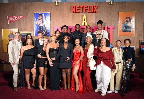 September 21, 2026, Atlanta, Georgia, USA: Netflix s A Different World Premiere at KingÃ¢â‚¬â ¢s Chapel, Morehouse College, Atlanta, Georgia. September 21, 2026 Atlanta USA - ZUMAs380 20260921_zep_s380_025 Copyright: xDerekxStormx