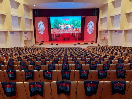 September 21, 2026, Atlanta, Georgia, USA: Netflix s A Different World Premiere at KingÃ¢â‚¬â ¢s Chapel, Morehouse College, Atlanta, Georgia. September 21, 2026 Atlanta USA - ZUMAs380 20260921_zep_s380_028 Copyright: xDerekxStormx