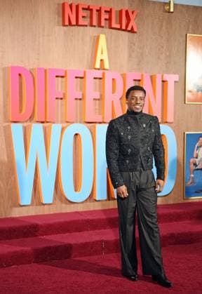 Chibuikem Uche at arrivals for A DIFFERENT WORLD Netflix Premiere, Morehouse College King s Chapel, Atlanta, GA, September 21, 2026. Photo By: Derek Storm Everett Collection A DIFFERENT WORLD Netflix Premiere PUBLICATIONXNOTxINxCANxCHNxFRAxITAxJPNxNORxPOLxRUSxESPxUKxUSA