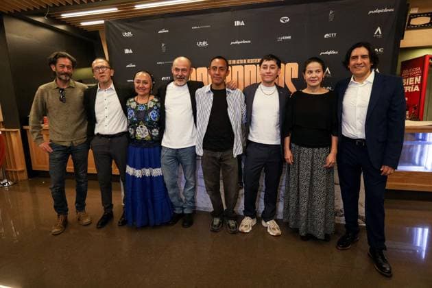 September 21, 2026: TO-45190- Ciudad de M& xe9;xico. 2026-09 -21. Talent during the special screening of the documentary Crocodiles at the National Film Archive of the Arts (CNA) in Mexico City. Alejandro God& xcd;nez Clasos.com.mx - ZUMAcs4_ 20260921_faa_cs4_041 Copyright: xAlejandroxGod& Xed;Nezx