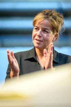 Essen: Opening of the New DESU Production Facility at Energietechnik Essen GmbH ** FOR EDITORIAL USE ONLY ** EDITORIAL USE ONLY ** p North Rhine-Westphalia Minister of Economic Affairs Mona Neubaur at the inauguration of a new DESU (Pressurized Electro-Slag Remelting) plant on Monday, September 21, 2026, at Energietechnik Essen GmbH on We Copyright: UwexErnst doc87p97ss7bmw36hfyby9 ,EDITORIAL USE ONLY Copyright: UwexErnst