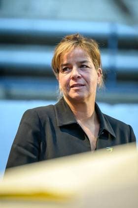 Essen: Opening of the New DESU Production Facility at Energietechnik Essen GmbH ** FOR EDITORIAL USE ONLY ** EDITORIAL USE ONLY ** p North Rhine-Westphalia Minister of Economic Affairs Mona Neubaur at the inauguration of a new DESU (Pressurized Electro-Slag Remelting) plant on Monday, September 21, 2026, at Energietechnik Essen GmbH on We Copyright: UwexErnst doc87p97suahf61ba2kasw3 ,EDITORIAL USE ONLY Copyright: UwexErnst