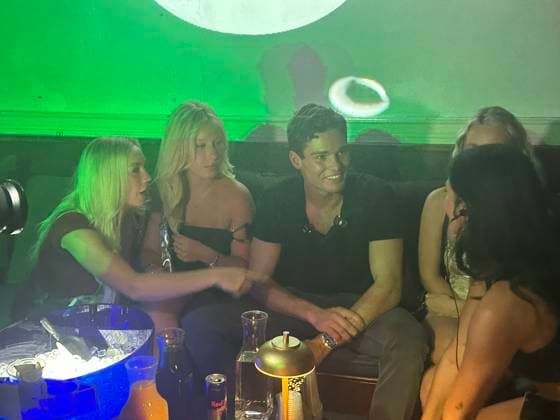 August 14, 2026, Waet Plam Beach, Florida, United States Of America: WEST PALM BEACH, FLORIDA - AUGUST 14: Controversial looksmaxxing content creator Braden Peters, better known as Clavicular Kicks off his College Tour at Club Camelot. Meanwhile girlfriend ily Snyder (who is reportedly trying to have a child with) was no where in sight and clav was with some new girls as the drama continues in West Plam Beach, Florida...People: Clavicular Waet Plam Beach United States Of America - ZUMAs214 20260814_aaa_s214_003 Copyright: xSMGx
