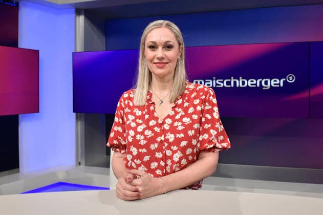 Ruth Moschner on the ARD talk show *maischberger* at the studio in Berlin-Adlershof, Berlin, September 2, 2026 Foto:xM.xBehrensx xFuturexImagex maischberger2109_6917