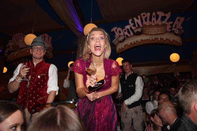 Anna Maria Zimmermann at Cathy Hummels Wiesn Bummel at the 2026 Oktoberfest in Munich, September 21, 2026 Copyright: xAgenturxMatthiasxWehnertx xM.xGränzdörferx