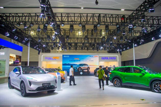 HAIKOU, CHINA - SEPTEMBER 22: The 2026 World New Energy Vehicle Congress opens at Hainan International Convention and Exhibition Center on September 22, 2026 in Haikou, Hainan Province of China. Co-organized by the China Association for Science and Technology, Hainan Provincial People s Government, Ministry of Science and Technology, and Ministry of Industry and Information Technology, the event features a main forum, 10 thematic forums, three closed-door meetings, and six concurrent sessions under the theme Transformation and Upgrading, Resilient Growth.  Copyright: xVCGx 111668686566