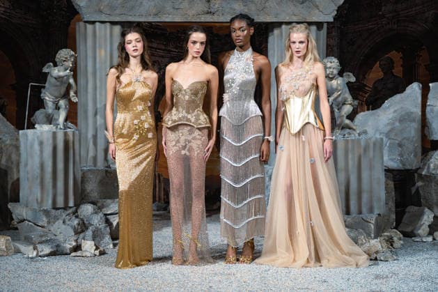 LFW - Aadnevik Runway Model photoshoot at the Aadnevik Catwalk Show 2026 on September 21, 2026 in London, UK. Photo by LounisPhotography ABACAPRESS.COM London United Kingdom  Copyright: xLounisPhotography ABACAx